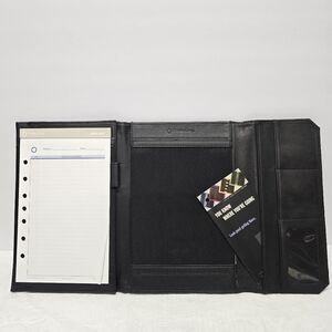 Franklin Covey Genuine Full Grain Soft Leather Planner Portfolio Business Casual